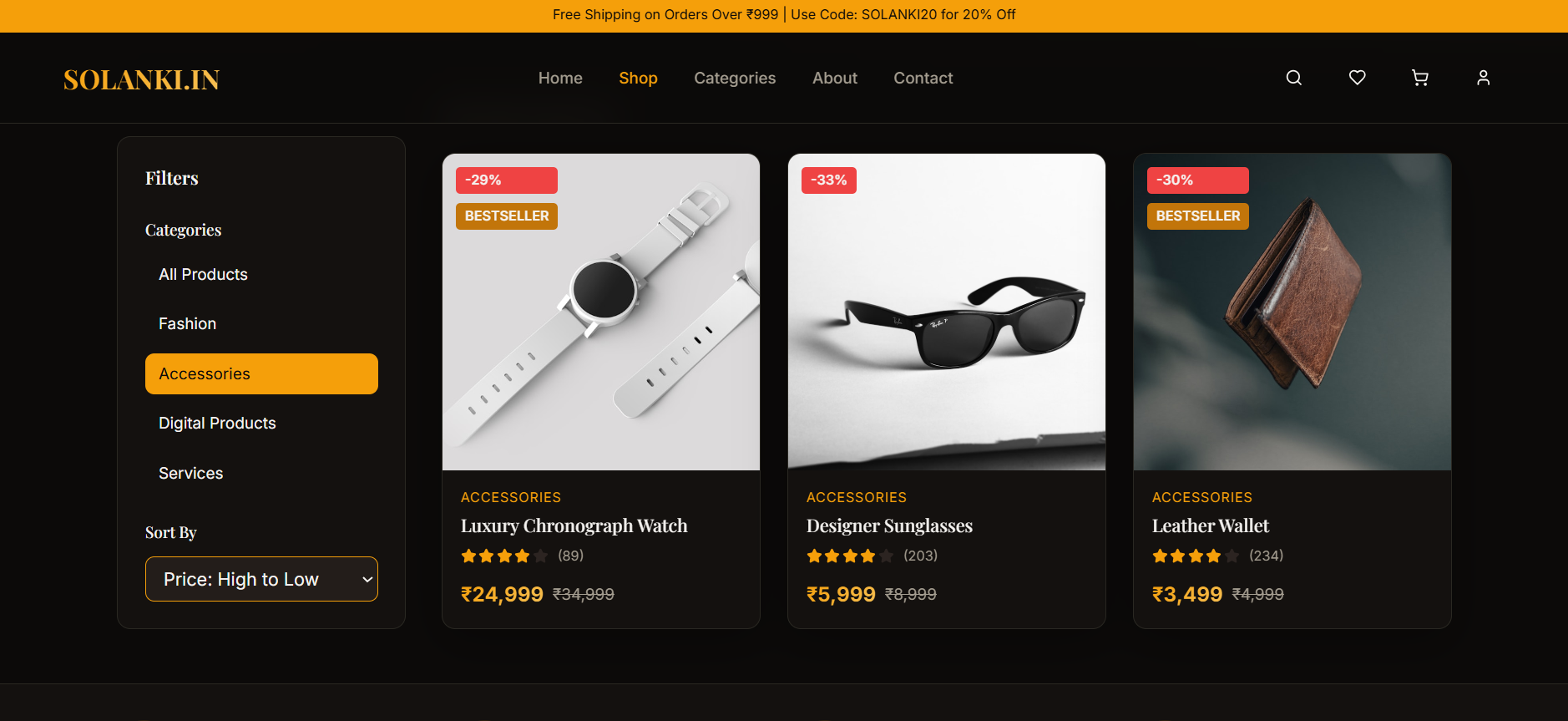 Business Website